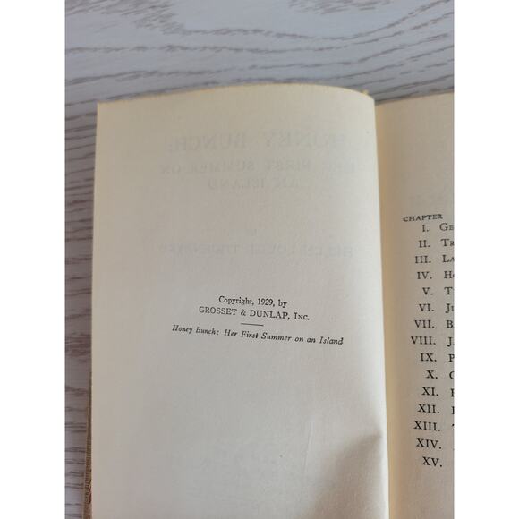2 Vintage Honey Bunch Books  First Summer on the Island, Days in Camp - Picture 8 of 8